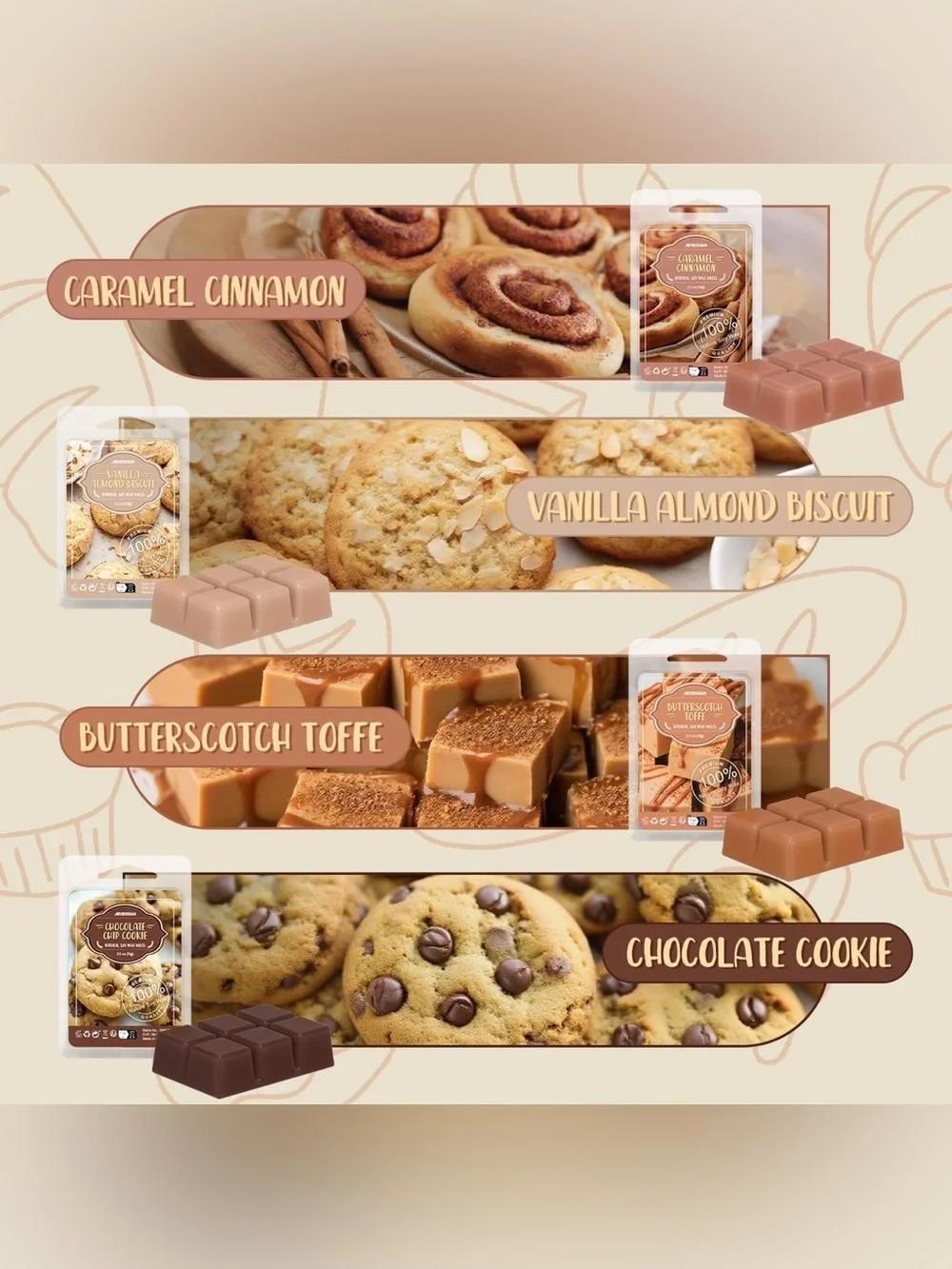 Wax Melt Bakery and Fall Scents - Choose 1